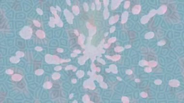 Lüks hareket projeleri için soyut tasarım stili animasyonu olan üst düzey dijital doku