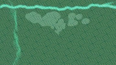 Soyut hareket desenli fütüristik video üretimi için dinamik dijital arkaplan