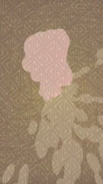 Yaratıcı video düzenleme film arkaplan tasarımı için minimalist organik hareket grafikleri