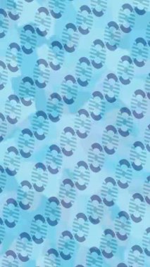 Dijital doku yüzey tasarım biçimi ile modern video animasyonu için gelişmiş hareket grafikleri