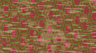 Benzersiz dijital animasyon tarzı grafikleri olan yaratıcı ortam tasarımı için yenilikçi hareket dokusu