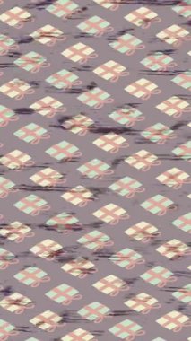 Benzersiz dijital animasyon tarzı grafikleri olan yaratıcı ortam tasarımı için yenilikçi hareket dokusu