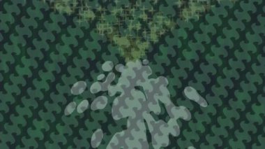 Benzersiz hareket grafikleri tasarım sanatına sahip yaratıcı film üretimi için özet bir arkaplan