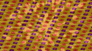 Benzersiz video giriş tasarımı projeleri için detaylı yüzey kalıbı film animasyon stili grafik girişi