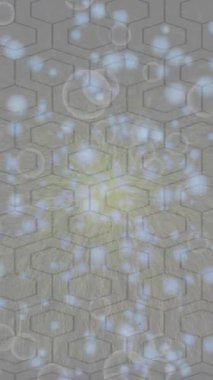 Soyut hareket desenli fütüristik video üretimi için dinamik dijital arkaplan