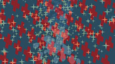 Lüks hareket projeleri için soyut tasarım stili animasyonu olan üst düzey dijital doku