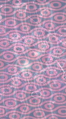 Lüks hareket projeleri için soyut tasarım stili animasyonu olan üst düzey dijital doku