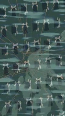 Yaratıcı video düzenleme film tasarımı için benzersiz hareket grafikleri biçimi giriş hareketi video pro