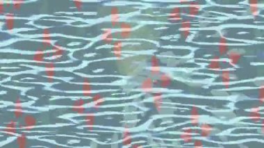 Organik desenli yüzey giriş stili video film sanatı ile soyut arkaplan tasarımı