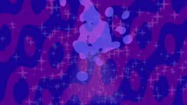 Lüks hareket projeleri için soyut tasarım stili animasyonu olan üst düzey dijital doku