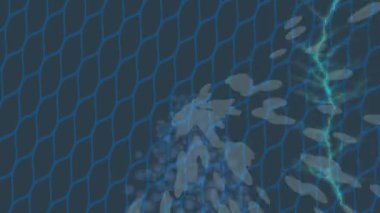 Benzersiz video giriş tasarımı projeleri için detaylı yüzey kalıbı film animasyon stili grafik girişi