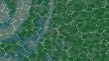 Benzersiz dijital animasyon tarzı grafikleri olan yaratıcı ortam tasarımı için yenilikçi hareket dokusu