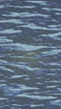 Benzersiz dijital animasyon tarzı grafikleri olan yaratıcı ortam tasarımı için yenilikçi hareket dokusu