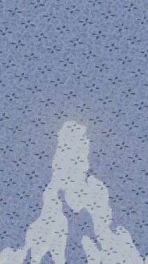 Benzersiz video giriş tasarımı projeleri için detaylı yüzey kalıbı film animasyon stili grafik girişi