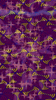 Benzersiz dijital animasyon tarzı grafikleri olan yaratıcı ortam tasarımı için yenilikçi hareket dokusu