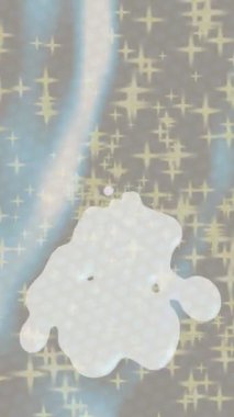 Benzersiz video giriş tasarımı projeleri için detaylı yüzey kalıbı film animasyon stili grafik girişi