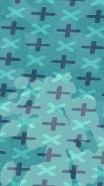 Modern medya üretimi için fütüristik dijital soyut doku sinematik tarz hareketli grafik ögesi