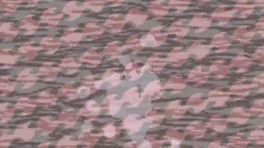 Benzersiz dijital animasyon tarzı grafikleri olan yaratıcı ortam tasarımı için yenilikçi hareket dokusu