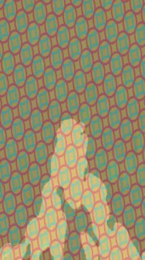 Estetik doku arkaplan tasarımı renkli hareket grafikleri ile moda film giriş profosyoneli