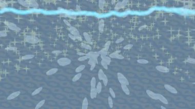 Modern medya üretimi için fütüristik dijital soyut doku sinematik tarz hareketli grafik ögesi