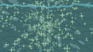 Benzersiz hareket dokusu tasarım sanatı ile profesyonel video düzenleme için modern soyut grafikler