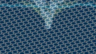 Organik desenli yüzey giriş stili video film sanatı ile soyut arkaplan tasarımı