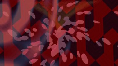 Dijital doku yüzey tasarım biçimi ile modern video animasyonu için gelişmiş hareket grafikleri