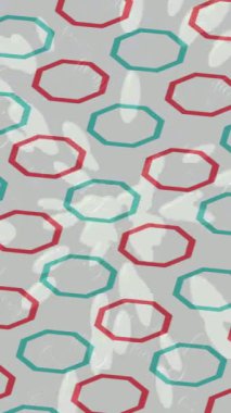 Lüks hareket projeleri için soyut tasarım stili animasyonu olan üst düzey dijital doku