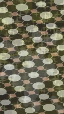 Benzersiz dijital animasyon tarzı grafikleri olan yaratıcı ortam tasarımı için yenilikçi hareket dokusu