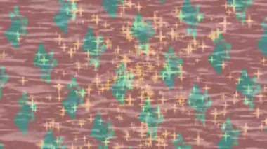 Lüks hareket projeleri için soyut tasarım stili animasyonu olan üst düzey dijital doku