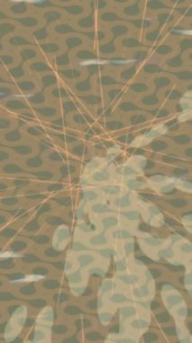 Dijital doku yüzey tasarım biçimi ile modern video animasyonu için gelişmiş hareket grafikleri