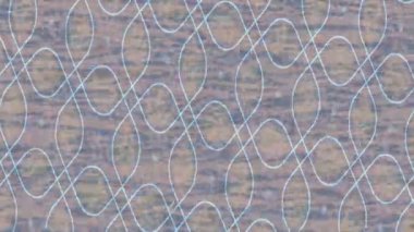 Soyut hareket desenli fütüristik video üretimi için dinamik dijital arkaplan