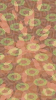 Dijital doku yüzey tasarım biçimi ile modern video animasyonu için gelişmiş hareket grafikleri