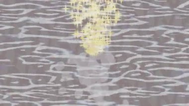 Benzersiz hareket grafikleri tasarım sanatına sahip yaratıcı film üretimi için özet bir arkaplan