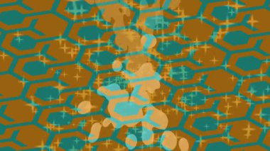 Organik desenli yüzey giriş stili video film sanatı ile soyut arkaplan tasarımı