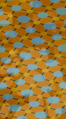 Benzersiz video giriş tasarımı projeleri için detaylı yüzey kalıbı film animasyon stili grafik girişi