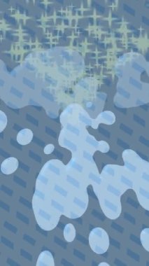 Organik desenli yüzey giriş stili video film sanatı ile soyut arkaplan tasarımı