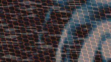 Estetik doku arkaplan tasarımı renkli hareket grafikleri ile moda film giriş profosyoneli