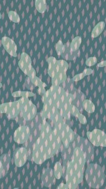 Soyut hareket desenli fütüristik video üretimi için dinamik dijital arkaplan