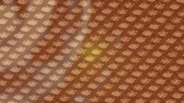 Benzersiz hareket grafikleri tasarım sanatına sahip yaratıcı film üretimi için özet bir arkaplan