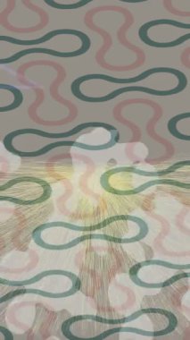 Yaratıcı video düzenleme film arkaplan tasarımı için minimalist organik hareket grafikleri