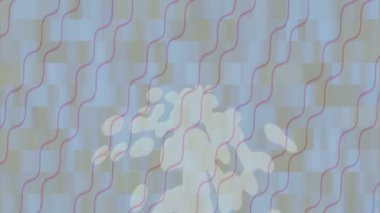 Organik desenli yüzey giriş stili video film sanatı ile soyut arkaplan tasarımı