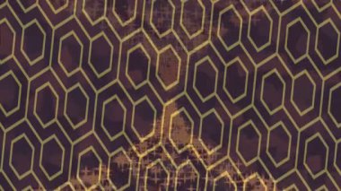 Organik desenli yüzey giriş stili video film sanatı ile soyut arkaplan tasarımı