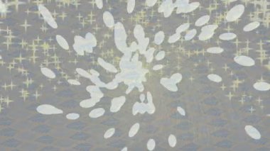 Dijital doku yüzey tasarım biçimi ile modern video animasyonu için gelişmiş hareket grafikleri