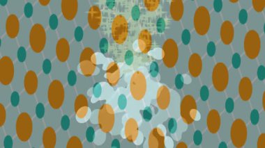 Organik desenli yüzey giriş stili video film sanatı ile soyut arkaplan tasarımı