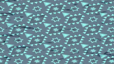 Benzersiz dijital animasyon tarzı grafikleri olan yaratıcı ortam tasarımı için yenilikçi hareket dokusu