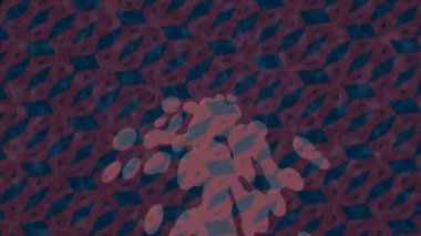 Organik desenli yüzey giriş stili video film sanatı ile soyut arkaplan tasarımı