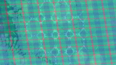 Benzersiz hareket grafikleri tasarım sanatına sahip yaratıcı film üretimi için özet bir arkaplan