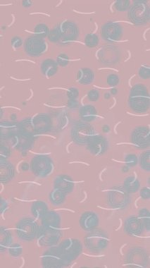 Benzersiz video giriş tasarımı projeleri için detaylı yüzey kalıbı film animasyon stili grafik girişi