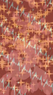 Organik desenli yüzey giriş stili video film sanatı ile soyut arkaplan tasarımı